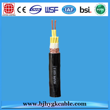1KV 10 النوى XLPE العزل PVC على مدى غمد كابل التحكم