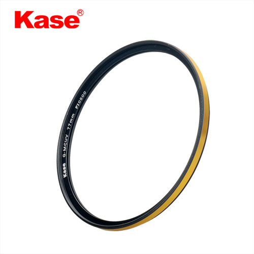 KASE G-MCUV 40.5MM Gold Ring and Multilayer Coating UV Len, With Ultra-Violet LR41 Cut-off Filter G-MCUV
