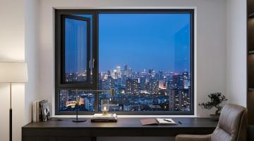 High Strength 1.8mm Aluminum Casement Window