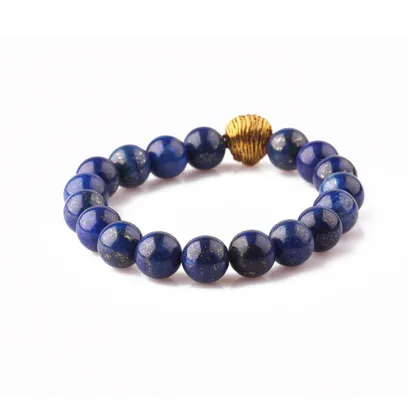 2019 natural gemstone bracelet jewelry Lapis lazuli  lion bracelet