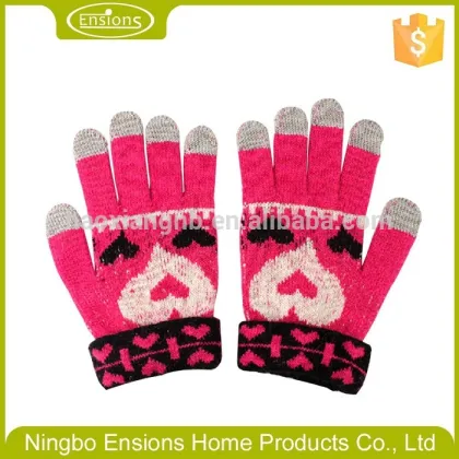 ningbo manufacturer good quality warm winter touch screen technology gloves