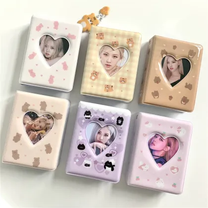 Custom Kpop Photocard Holder Book for Fujifilm Instax Mini Film - 32 Slots