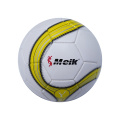 Futebol de padrão de couro de tamanho 4
