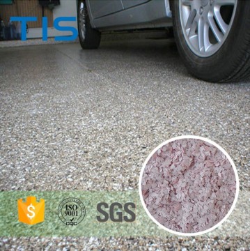 Acrylic raw material color flakes Interior wall