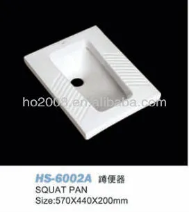 Bathroom Sanitary Ware Cheap Ceramic Squat Pan