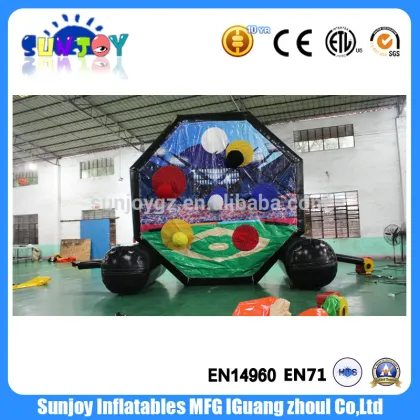 Custom giant sports game inflatable soccer dart board
