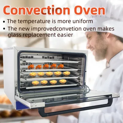 220V Factory Professional Baking Turbo Gas Commercial Convection Electric Oven