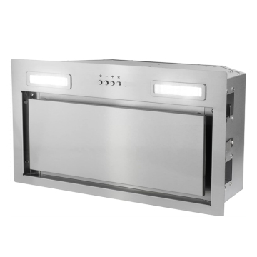 Ventilador de escape de cocina sin conducto incorporado con filtros de deflectores