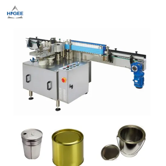 Automatic Wet Glue Labeling Machine for Food Tins and Bottles