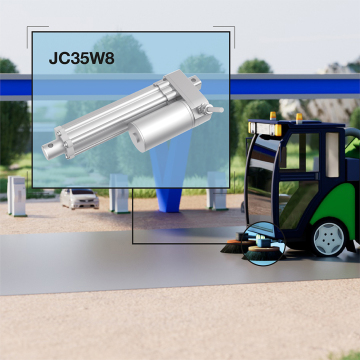 JIECANG JC35W8 High Performance 12V 1000N Lifting Electric Linear Actuator for Garbage Trucks