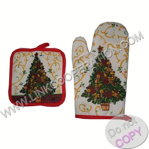 Microwave oven glove &amp; Pad