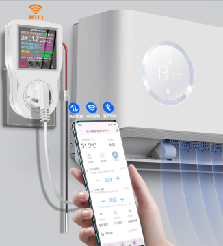 WiFi Intelligent Temperature Controller with Digital Display and Probe
