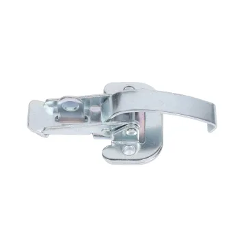 Galvanized Draw Toggle Latch with Spring Steel Hook and Shock Absorption