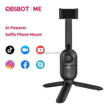 OBSBOT Me AI Auto Tracking Selfie Phone Mount Stand: Perfect Tool for Vloggers, Live Streamers, and Content Creators
