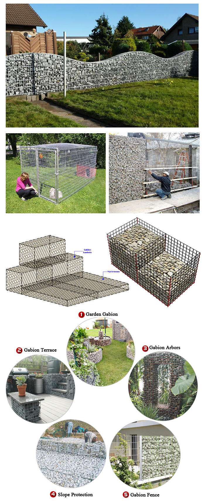 Welded Gabion Basket