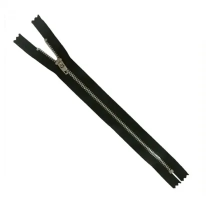 Open-End Stainless Steel 24 Inch Zipper for Coats