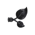 Black double leaf plastic curtain rod for sale