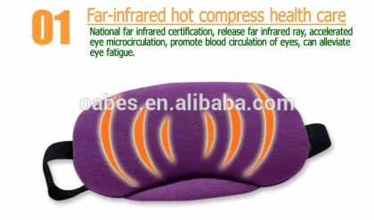 New Style Sleep Steam Eye Mask pass CE & EMC & LVD eye pack eye cover