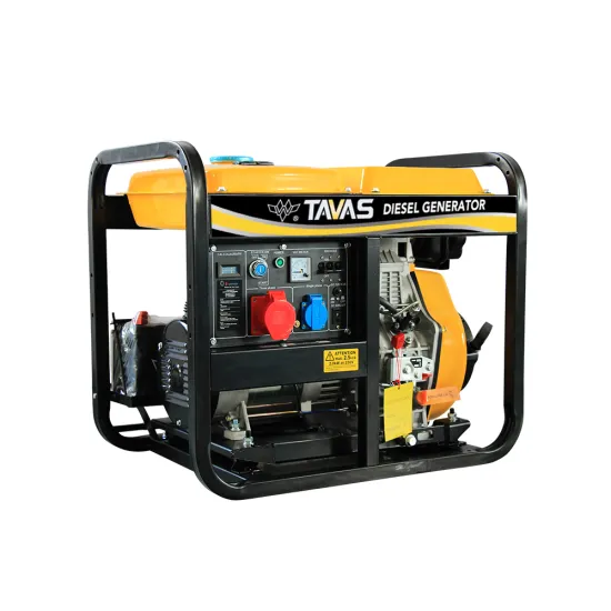 6kW to 7.5kW Mini Air-Cooled Portable Diesel Generator for Home