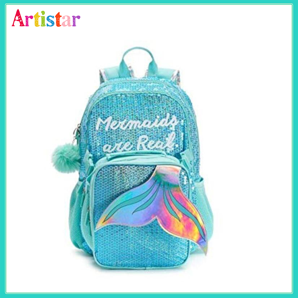 Mermaid Sequins Backpack 17 2