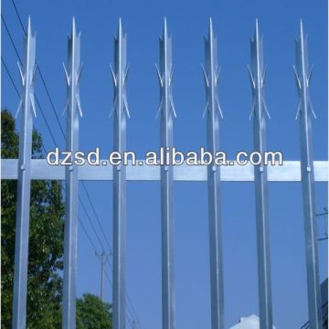 10 years experience factory for produce palisade fence
