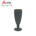 ATO Machine made Grey coloured retro wine glass