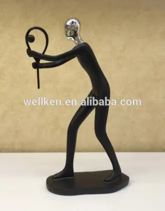 polyresin tennis player