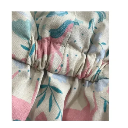 Unicorn Pattern Soft Protective Neck Sunscreen Casual Bonnet-brim Hat