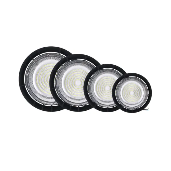 200W LED UFO Highbay Light IP65 Black Factory Dob Solution 86~265V 5000K for Industrial Garage Lighting