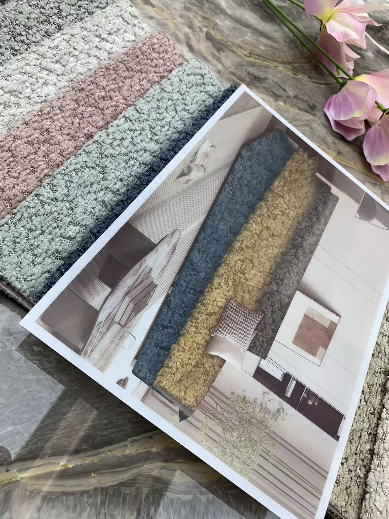 Chenille Fabric
