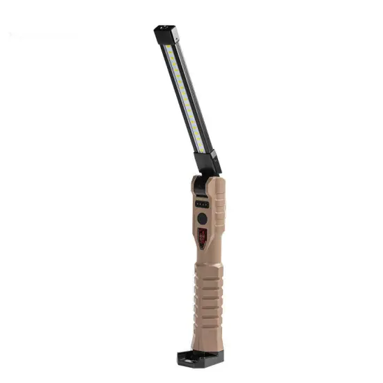 Rechargeable LED Work Light: Car Repair Inspection Lamp with Magnetic Base and 5 Modes