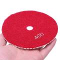 5 inch 125mm Wet Diamond Polishing Pads Marble Granite Grits 30 50 100 200 400 500 1000 2000 3000