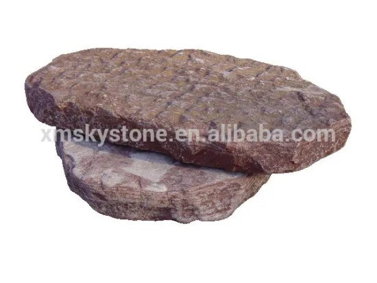 Beautiful Design Garden Decorection Purple Sandstone Stepping Stone