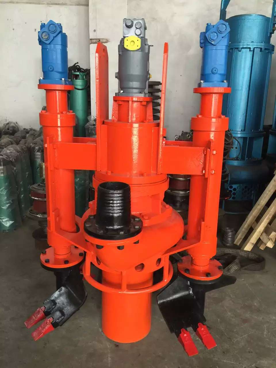 Submersible solid handling pump