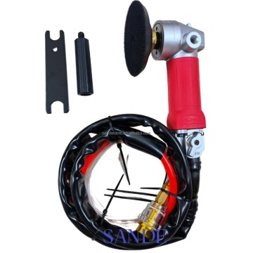  SANDE Sale: Rear Exhaust Pneumatic Angle Air Stone Grinder Tool for Wet Concrete Sander and Polisher 