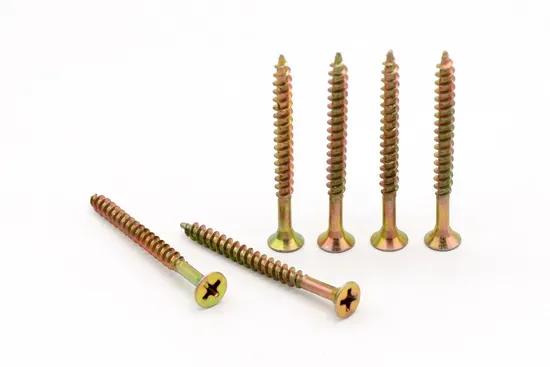 Factory Cheap Prices DIN7505A CSK Chipboard Screw Sharp Point Screw