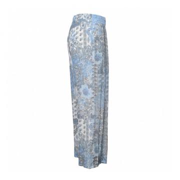 Boho Floral Baggy Long Trousers Pants