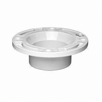 4 Inches Diameter PVC Flange with Bolt Slots