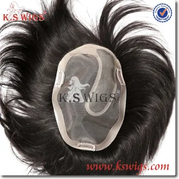 Men Toupee 100% Human Hair