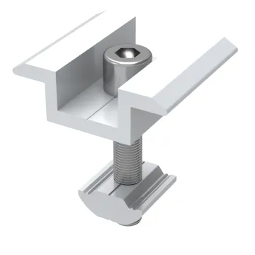 Aluminum Solar Clamp U25 Mid Clamp