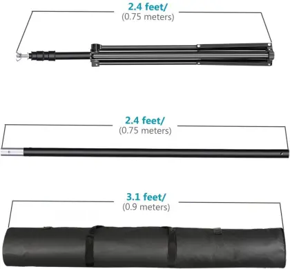 3m*3m background support system