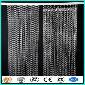 stainless steel Decoration mesh curtain for corridor