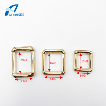 Square Bag Buckle Metal Bag Accessories Decorative Buckle