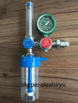 Medical Oxygen Gas Regulator with Inhaler