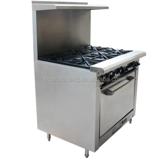 America Type Restaurant 4 Burner Gas Stove for Sale in Dubai