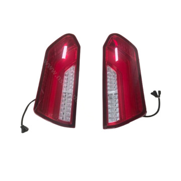 ไฟท้ายรถบัส 24V LED - คู่สีแดง (ซ้ายและขวา)