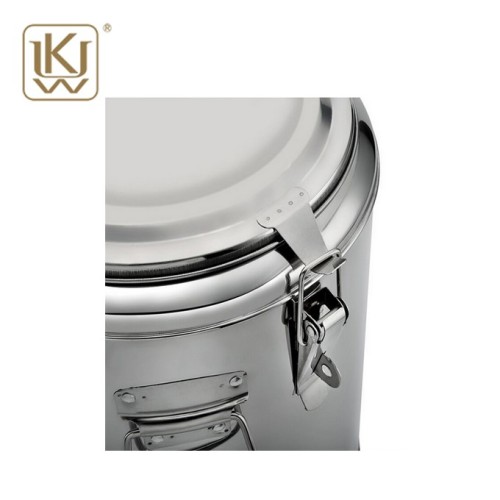 Stainless Steel Heat Preserving Barrel Seal Lid Stainless Steel Insulation Pails With Tap Supplier