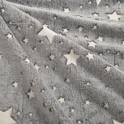 OEM glow in the darkstar blanket luminous blanket