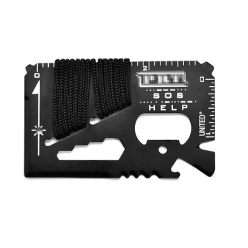 EDC 14-in-1 Multi Function Pocket Survival Tool Knife with Screwdriver, Ruler, and More
