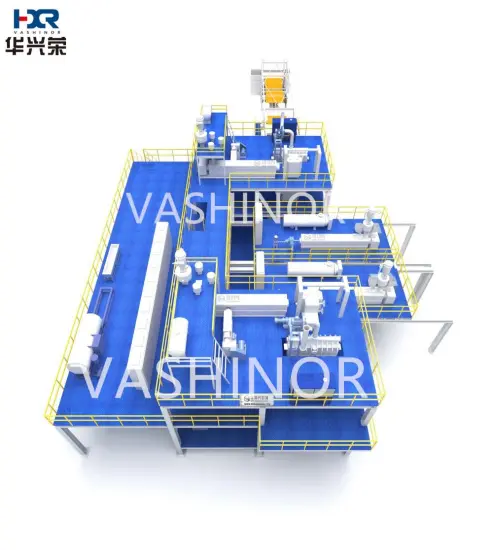 SMMS Melt-Blown Spunbond Nonwoven Spunmelt Making Line